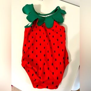 Hanna Andersson Strawberry One Piece Swimsuit